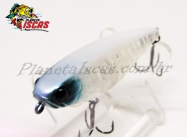 Isca Jackall Water Moccasin 75F - 7,5cm 9g Cor Clear Ghost Silver