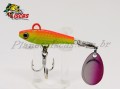 Isca MD Jigs Spinner Black Hawk - 3,5cm 14g Cor Verde Limo/Laranja