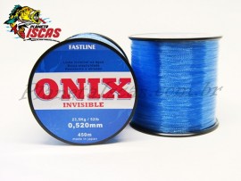 Linha Onix Fastline 0,52mm Azul Carretel com 450 Mt