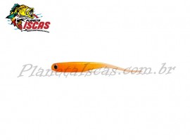 Isca Monster 3X Shad Minnow 10cm Cor Orange (Emb.c/ 03 Peas)