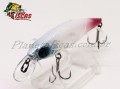 Isca Jackall Squad Minnow 80SP 8cm 9,7g Cor BR Ghost Silver Red Tail