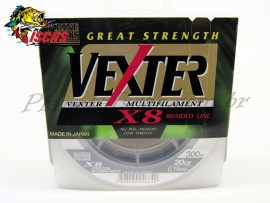 Linha Vexter Multifilamento X8 0,19 mm com 300 Metros