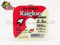 Linha Super Raiglon Branca Monofilamento 0,23 mm com 100 Metros