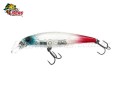 Isca Jackall Squad Minnow 80SP 8cm 9,7g Cor BR Ghost Silver Red Tail