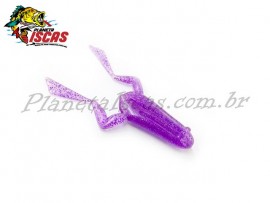 Isca Monster 3X X-Frog 9cm Cor Purple 005 (Embal. C/ 2 Peas)