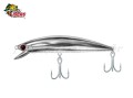 Isca Nakamura Bor� 10 10cm 11g Cor 301 Cromada Bala de Prata