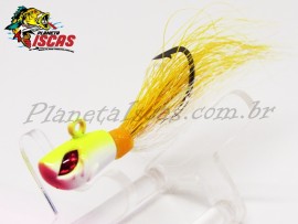 Isca Yara Killer Jig 2/0 10g Cor 45 Amarelo/Branco