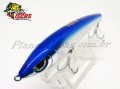 Isca Yara Hunter Bait 140 14cm 32g Cor 66 Cromada Dorso Azul