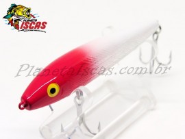 Isca Rebel T10 Jumping Minnow 8,89cm 8,8g Cor Chrome Red Head