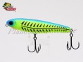 Isca Jackall Bonnie 107 - 10,7cm 17,5g Cor Bone Blue Chartreuse