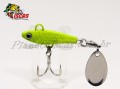 Isca MD Jigs Spinner Black Hawk - 3,5cm 14g Cor Verde Limo