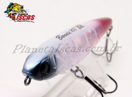 Isca Jackall Bonnie 107 - 10,7cm 17,5g Cor Ghost Silver Red Tail 