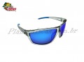 culos Yara Dark Vision C2407 Sport - Lente Azul Espelhado Armao Transparente 