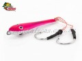 Isca Albatroz Jig Sapinho 15g Com Suporte Hook Cor Pink/White