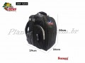 Bolsa Sumax SM-1203-C1 Preto C/ 3 Estojos 