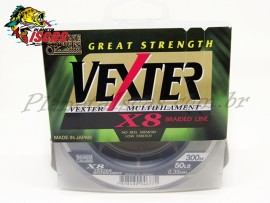 Linha Vexter Multifilamento X8 0,35 mm com 300 Metros
