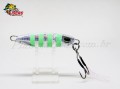 Isca Albatroz Jig TYP 40g Cor Silver/Glow