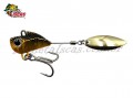 Isca Yara Little Spin Colher Folha - 3cm 16g Cor 71 Dourada