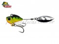 Isca Yara Little Spin Colher Folha - 3cm 16g Cor 64 Mat Tiger