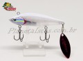 Isca Baby Face SM65-S - 6,5cm 10g Cor 10 Silver Ghost Red Tail 