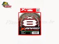 Linha YGK X-Braid Cord X8 5.0 0,38mm 70lb 300 Mt Verde Escuro