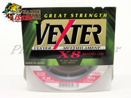 Linha Vexter Multifilamento X8 0,25 mm com 150 Metros
