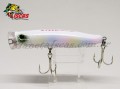 Isca Tackle House Feed Popper CFP100 - 10cm 22g Cor 16 Pearl Rainbow Glow