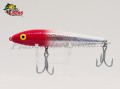 Isca Rebel T10 Jumping Minnow 8,89cm 8,8g Cor Chrome Red Head